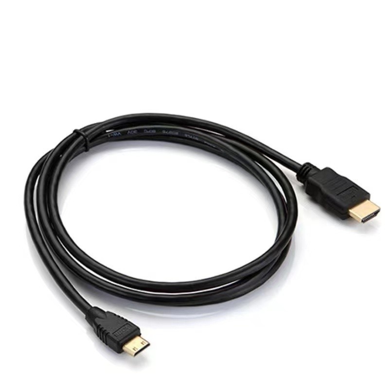 HDMI mini to HDMI cable 1.8M - Black