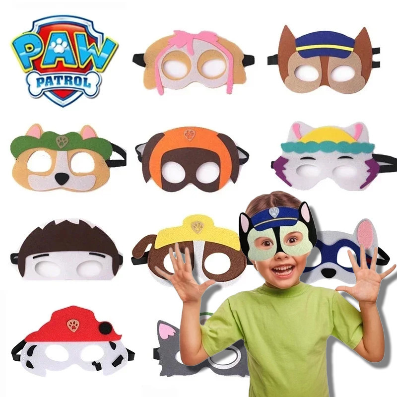 Paw Patrol หน้ากากปาร์ตี้วันเกิด สําหรับเด็กผู้ชาย และเด็กผู้หญิง