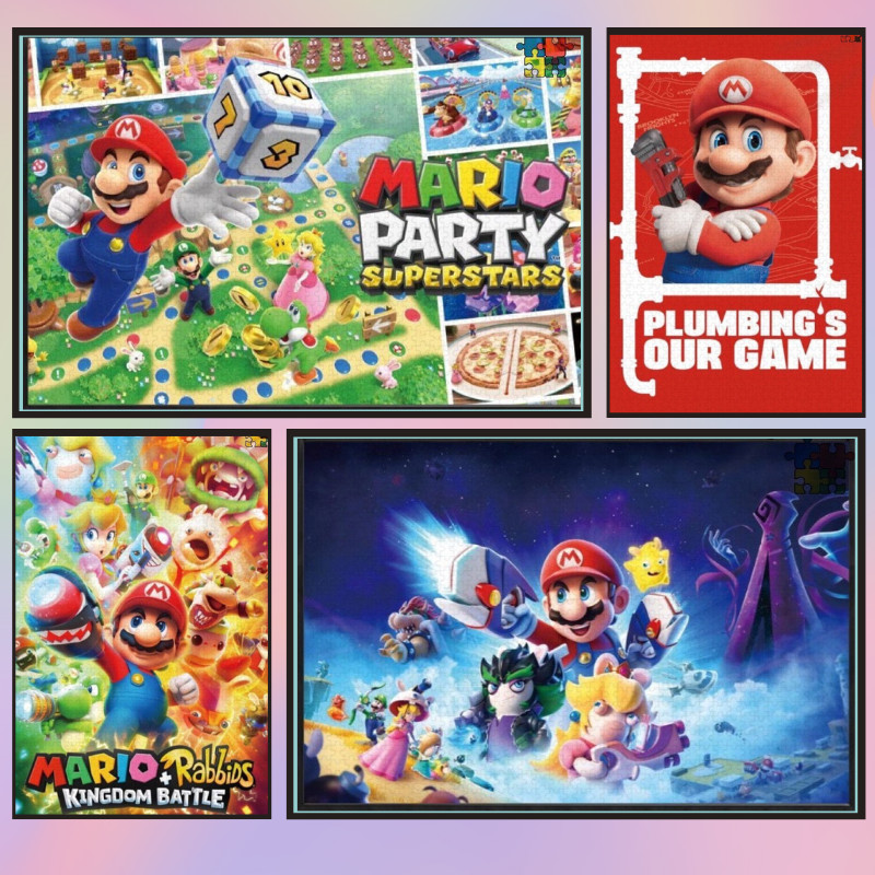 📣พร้อมส่ง📣【Mario】jigsaw puzzle-จิ๊กซอว์-300-1000-ชิ้น- ชิ้นของเด็ก จิ๊กซอว์ไม้ 1000 ชิ้น จิ๊กซอว์ 1000 ชิ้นสำหรับผู้ใหญ่ จิ๊กซอ จิ๊กซอว์ 500 ชิ้น🧩221-9 จิ๊กซอว์ 1000 ชิ้น สำหรับ ผู้ใหญ่ ตัวต่อจิ๊กซอว์ จิ๊กซอว์ การ์ตูน