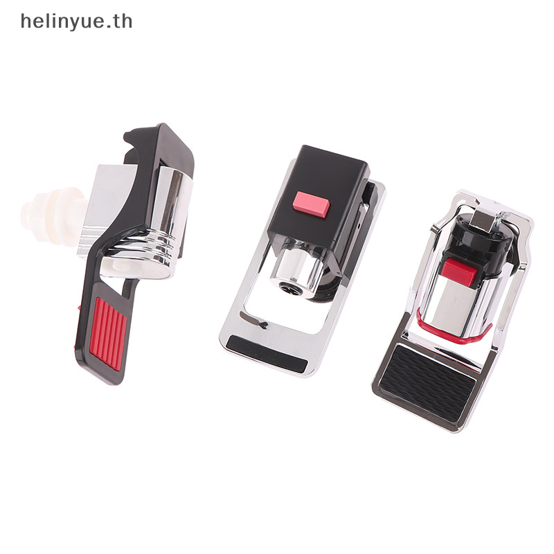 Helinyue สวิตช์ก๊อกน้ําร้อน น้ําเย็น แบบกด สีแดง น้ําเงิน พร้อมตัวล็อกเด็ก แบบเปลี่ยน