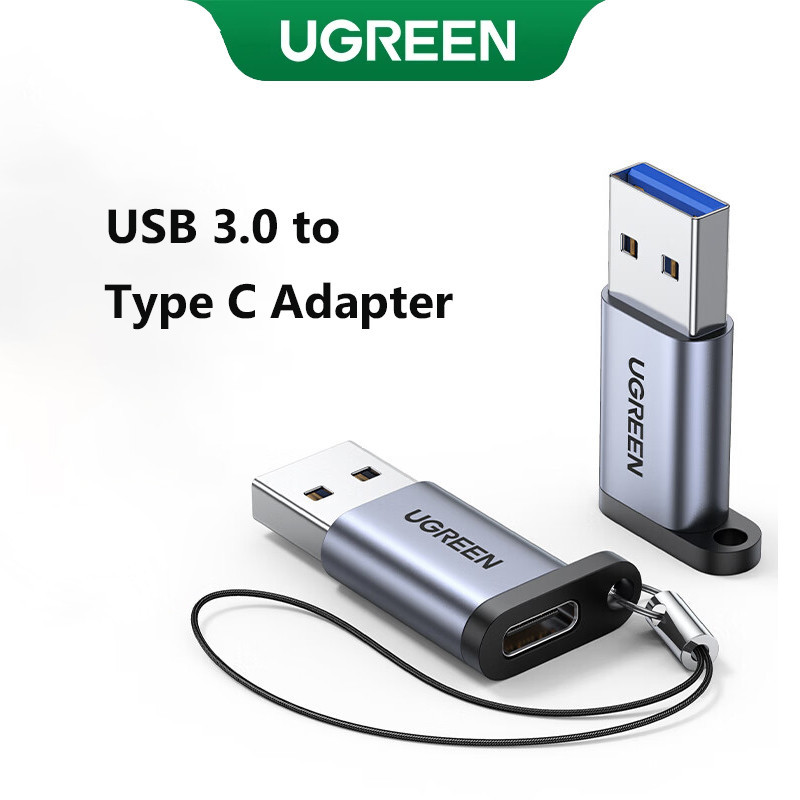 Ugreen อะแดปเตอร์แปลง USB 3.0 เป็น Type C USB A 3.0 ตัวผู้ เป็น USB 3.1 Type C ตัวเมีย