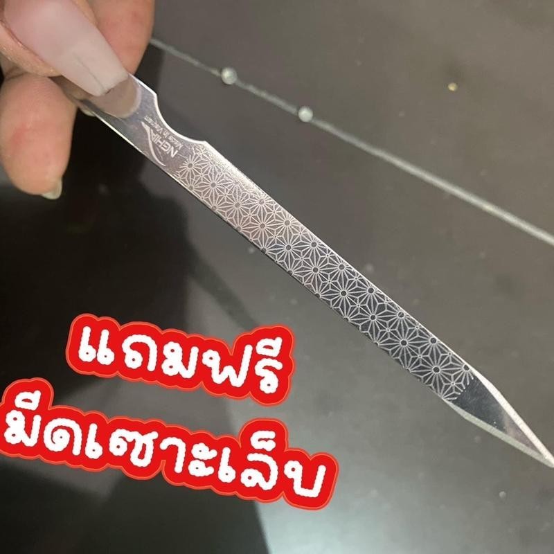 กรรไกรตัดหนังของเวียดนามแท้ 100%  ยี่ห้อ Nghia รุ่น D555ไม่เป็นสนิม Nghia กรรไกรตัดหนังที่ตายแล้วจากเวียดนาม D555 - รูปที่ 3