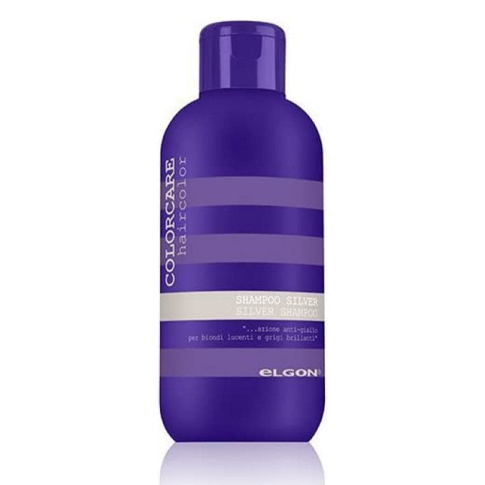 แชมพูสีม่วง Elgon Color Care Silver Shampoo Eliminates