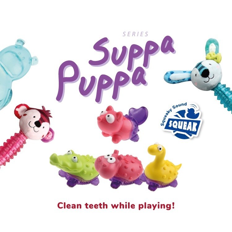 ของเล่นสุนัข GiGwi Suppa Puppa - Squeaker/ตุ๊กตา