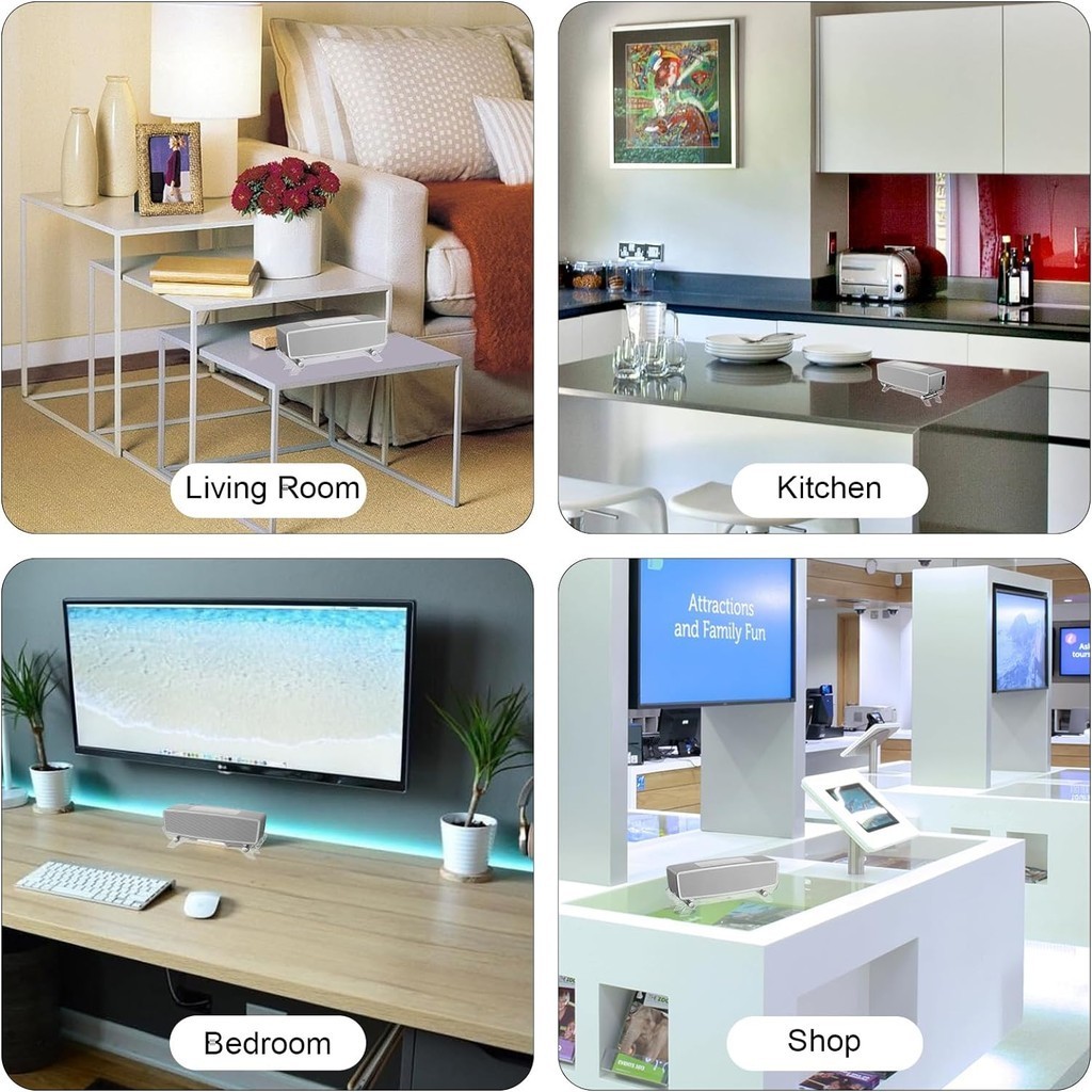 ขาตั้งลําโพงอะคริลิค กันลื่น สําหรับ Bose SoundLink Mini & Mini II