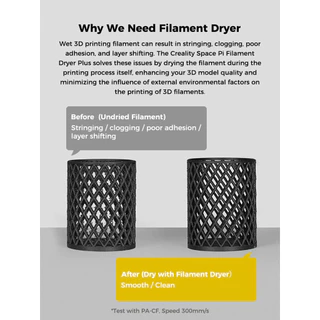 Creality SpacePi Filament Dryer Plus Space Pi V2 เครื่องอบเส้นพลาสติก Filament Dry Box