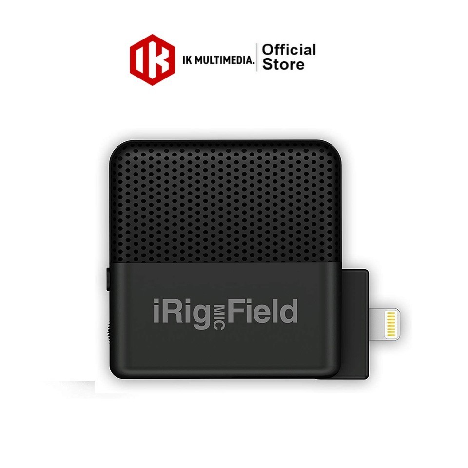 IK Multimedia iRig Mic Field ไมค์โครโฟนสำหรับต่อโทรศัพท์มือถือ ไมค์ไลฟ์สด ไมค์อัดเสียง