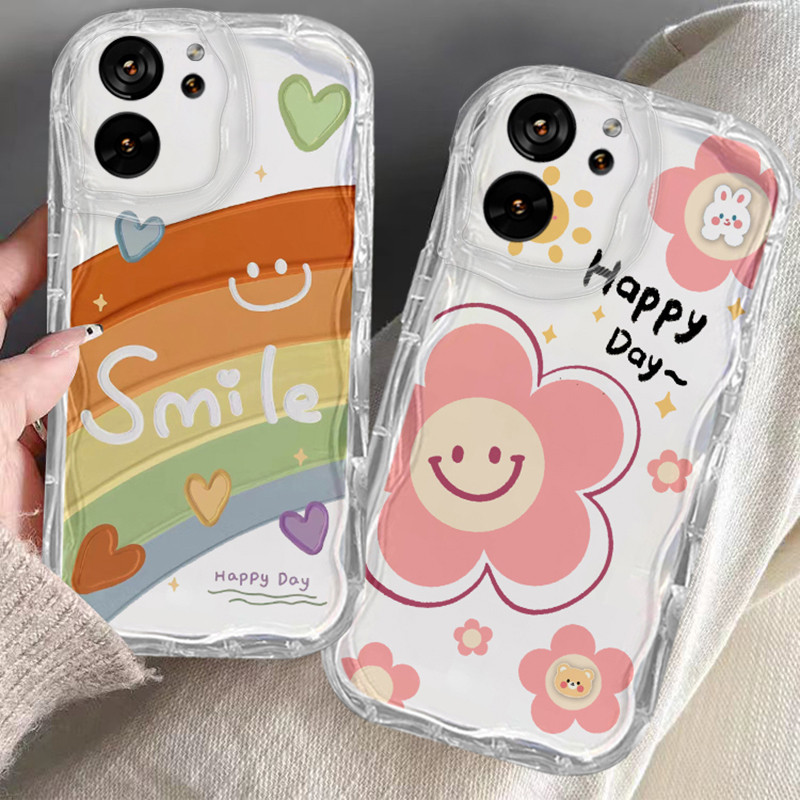 เคส Xiaomi 13T MI 13T PRO ใส กันกระแทก ป้องกันกล้อง ดอกไม้ ขอบนิ่ม TPU เคสโทรศัพท์ กรณีป้องกันโทรศัพท์มือถือ