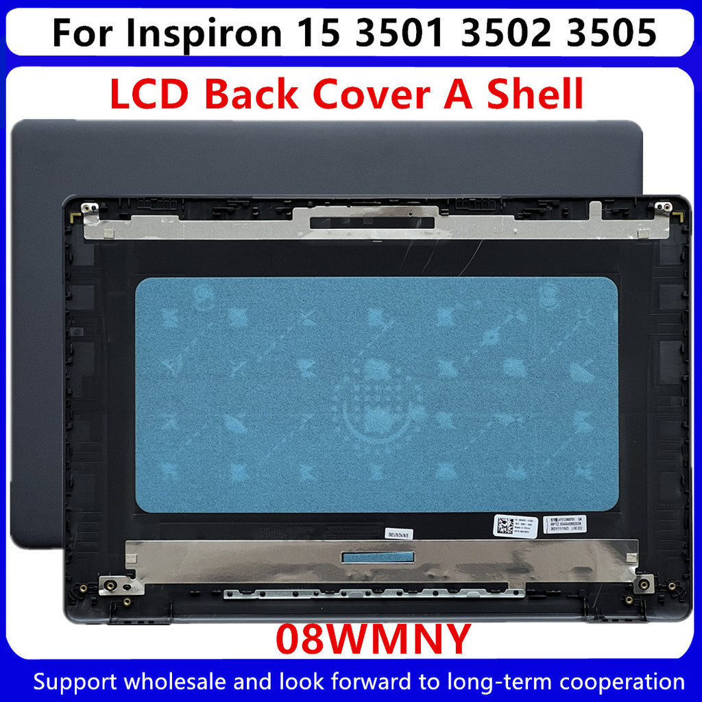 ใหม่ ฝาครอบด้านหลัง LCD สําหรับ Dell Inspiron 15 3501 3502 3505 08WMNY 8WMNY