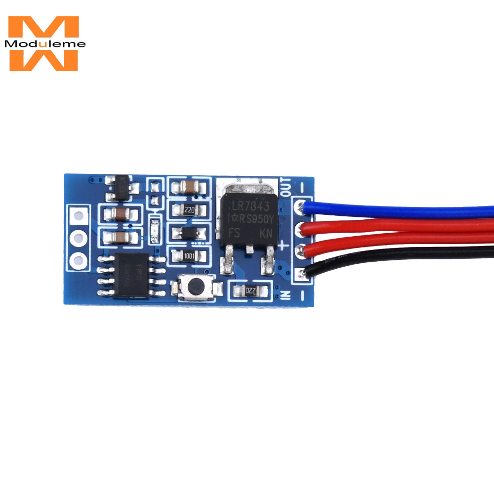 Dc3-24v Pwm โมดูลควบคุมไฟ Led หรี่แสงได้อย่างรวดเร็ว และช้า พร้อมฟังก์ชั่นหรี่แสง และฟังก์ชั่นกระพริบหายใจ สําหรับโคมไฟฮาโลเจน Led