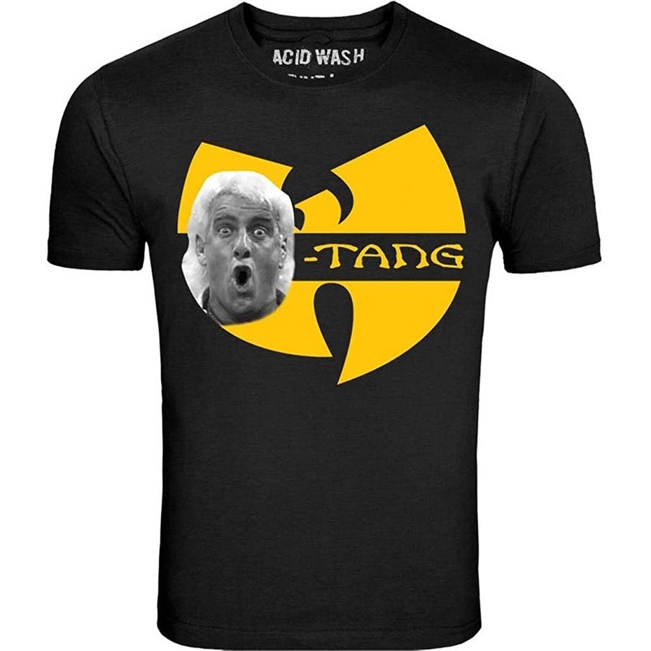 Wooo-Tang Rick Flair Woo ตลกล้อเลียน Wu Tang เสื้อ unisex T เสื้อ