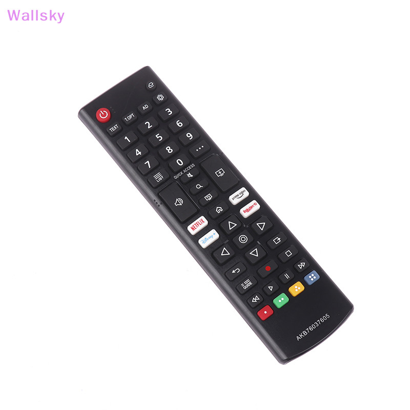Wallsky&gt; รีโมตคอนโทรล สําหรับ LG Smart TV LCD TV 4K 8K AKB76037605 รีโมตคอนโทรลอย่างดี