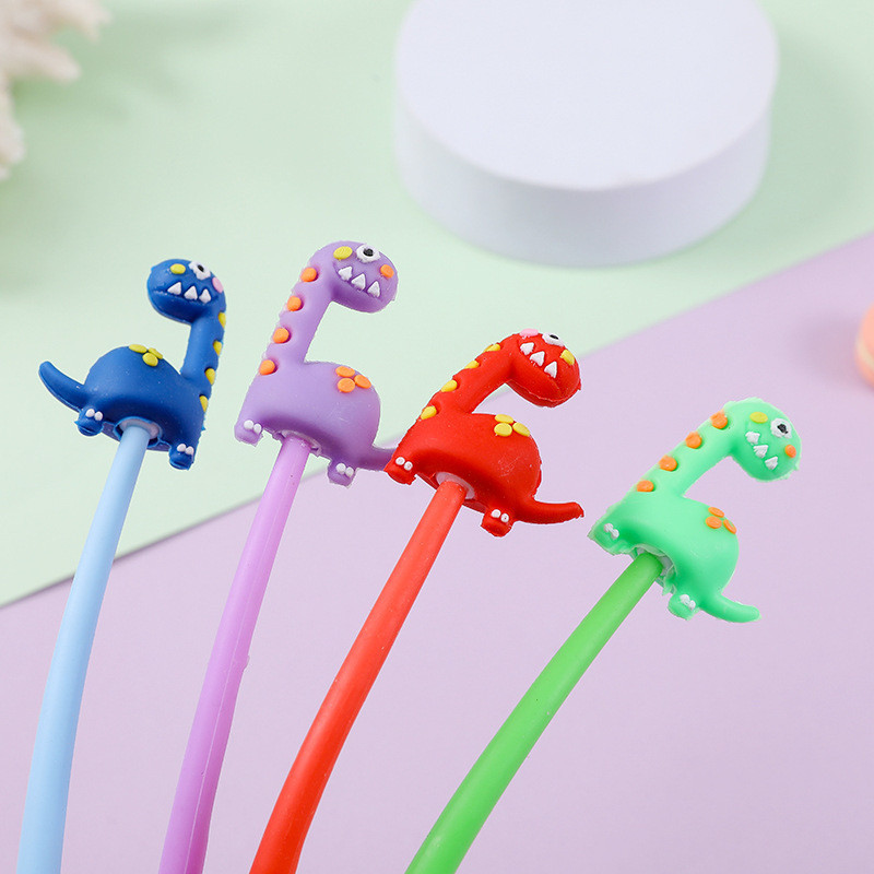 ไดโนเสาร์ Hokey Pokey ปากกาเจล Decompression Swing ปากกานักเรียนรางวัลปากกาของขวัญ Creative เครื่องเ