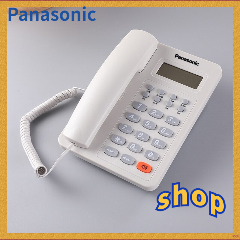 （การจัดส่งสินค้าของแท้）Panasonic โทรศัพท์บ้าน KX-TSC8206CID Telephone(สายเดี่ยว) โทรศัพท์บ้าน โทรศัพ