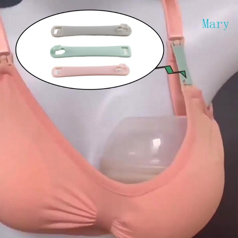 Mary 1 คู่ พยาบาล แม่ ชุดชั้นใน สายรัดยาวขึ้น สําหรับการพยาบาล และปั๊มนม แบบง่าย