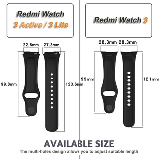 สำหรับ สาย Xiaomi Redmi watch 3 active / Redmi watch 3 Lite สายนาฬิกา
