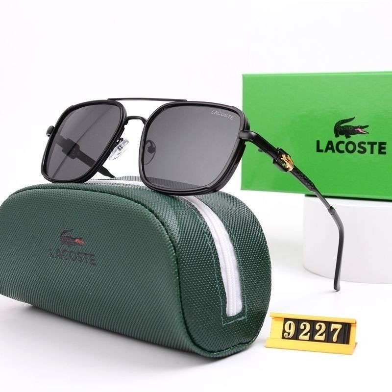 Lacoste Cartier Crocodile 9227 แว่นตากันแดด แฟชั่นคลาสสิก สําหรับผู้ชาย