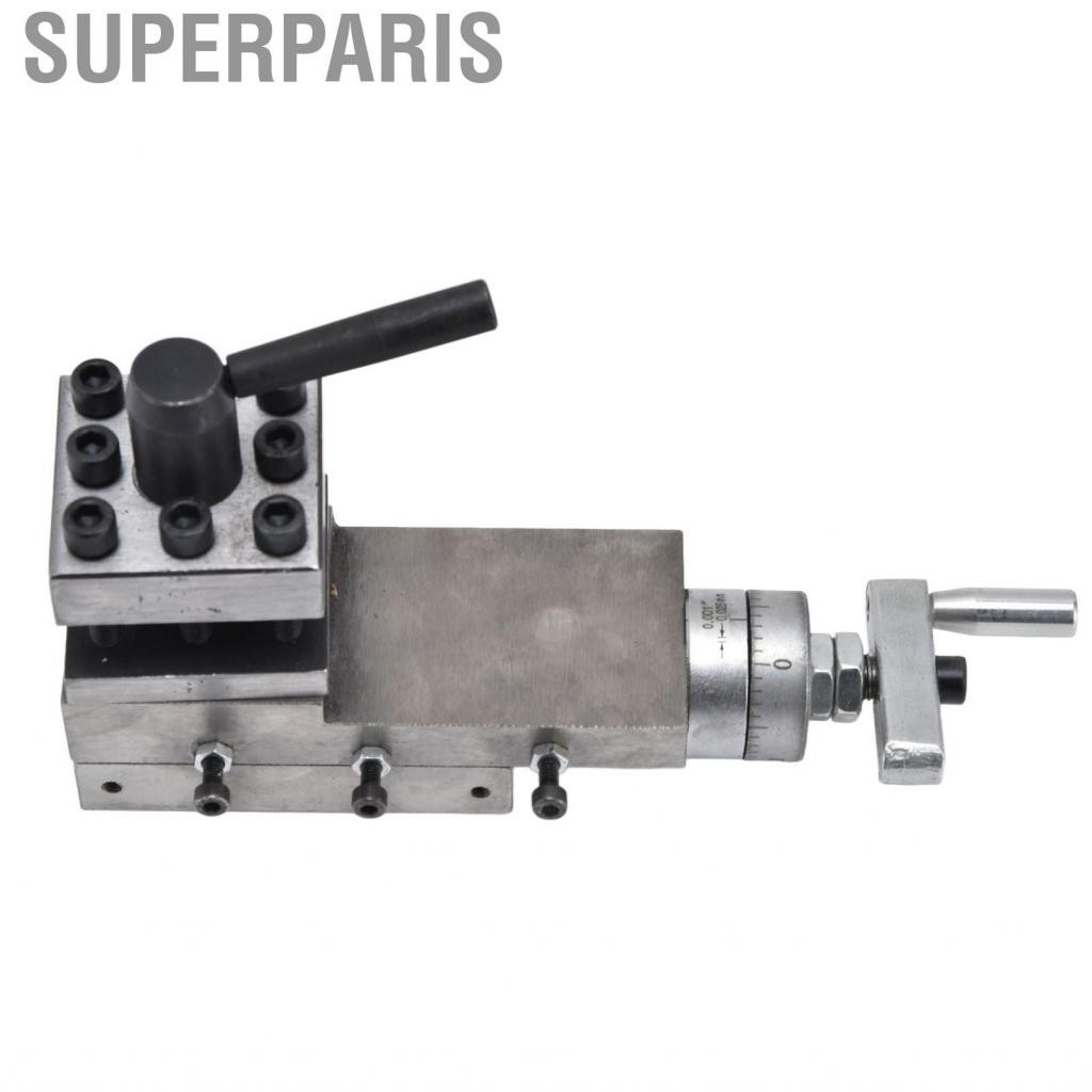 Superparis 2 Way Mini Lathe Tool Holder Sub-Clamp 50x50mm Quick For