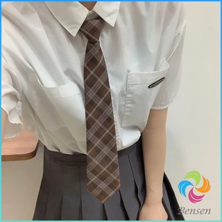 Bensen เนคไทแฟชั่นสำเร็จรูป โบว์นักเรียนญี่ปุ่น JK ปรับขนาดได้ necktie