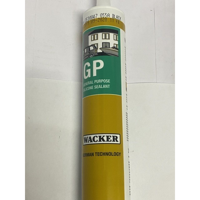 กาวอุด ซิลิโคน GP Wacker Silicone อุดรอยรั่ว น้ำซึม รอยแตกร้าวระหว่างหลังคา กันสาด และอื่นๆ กาวซิลิโ