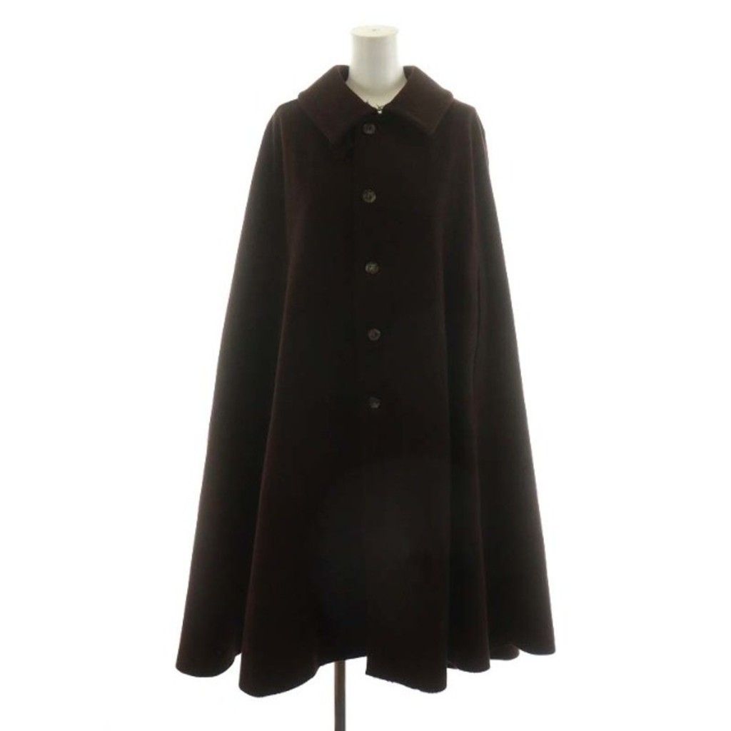 Martin Margiela Poncho Outer Wool 38 M Brown Direct from Japan Secondhand