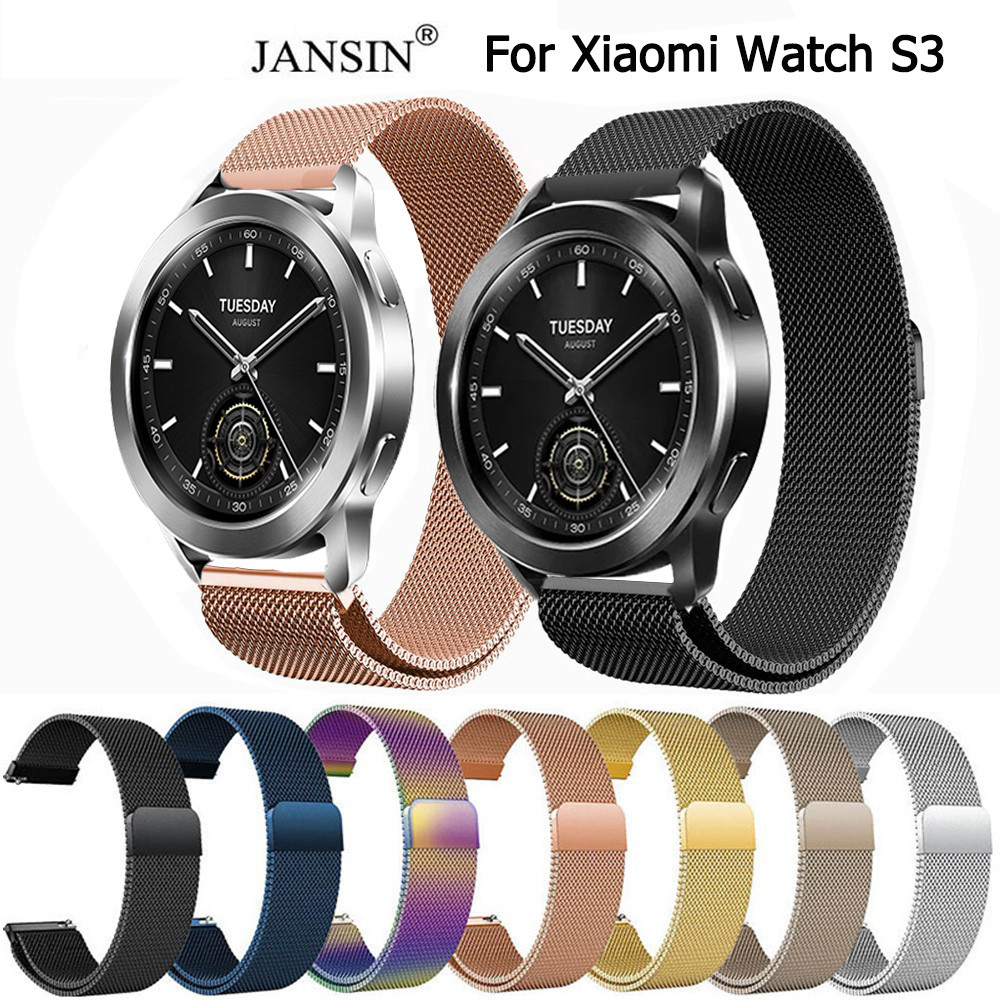 สาย Xiaomi Watch S3 magnetic loop สายนาฬิกาข้อมือ สเตนเลส สำหรับ xiaomi watch s3 สมาร์ทวอทช์ มี