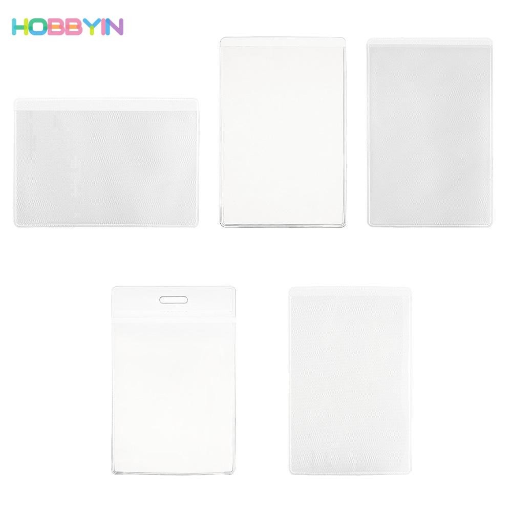 HOBBYIN ซองใส่บัตร กันน้ํา อเนกประสงค์ สําหรับสํานักงาน โรงเรียน 10 ชิ้น