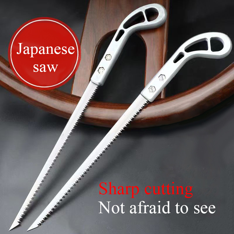 😍COD😍เลื่อยญี่ปุ่น คมมาก พกพาสะดวก ตัดกิ่งไม้ เลื่อยมือ handsaw