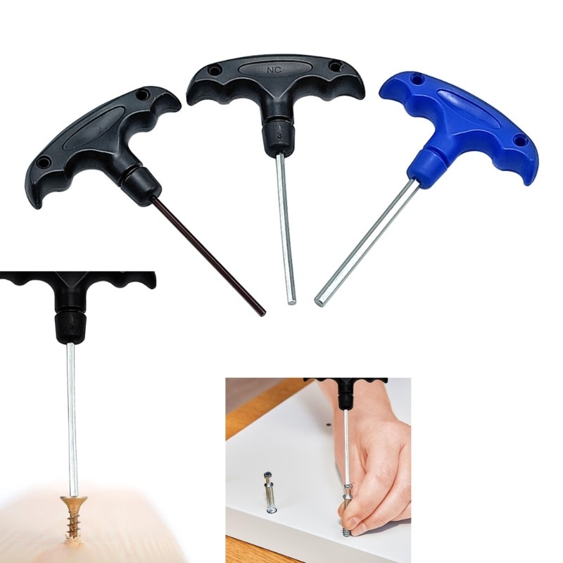 R* T-รูปมือเครื่องมือHexซ็อกเก็ตประแจT-HandleประแจขยายT-Socketประแจสําหรับการทํางานทางกล2 5มม.-8มม.