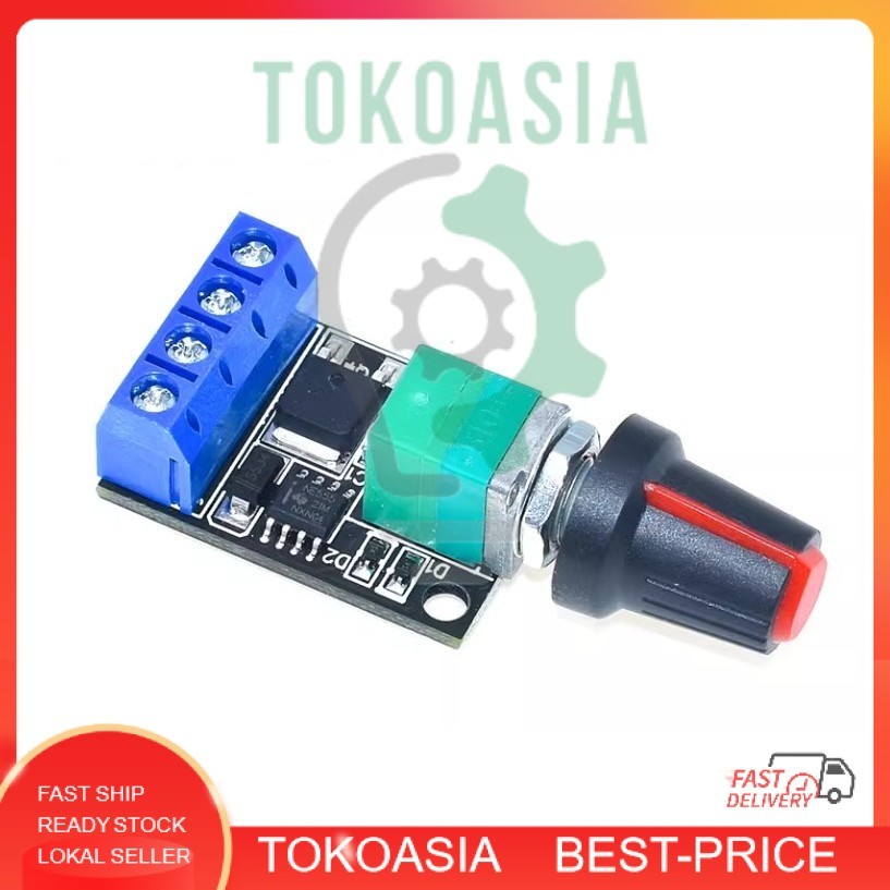 PWM 10A DC ควบคุมความเร็ว 5V-16V LED Dimming mini