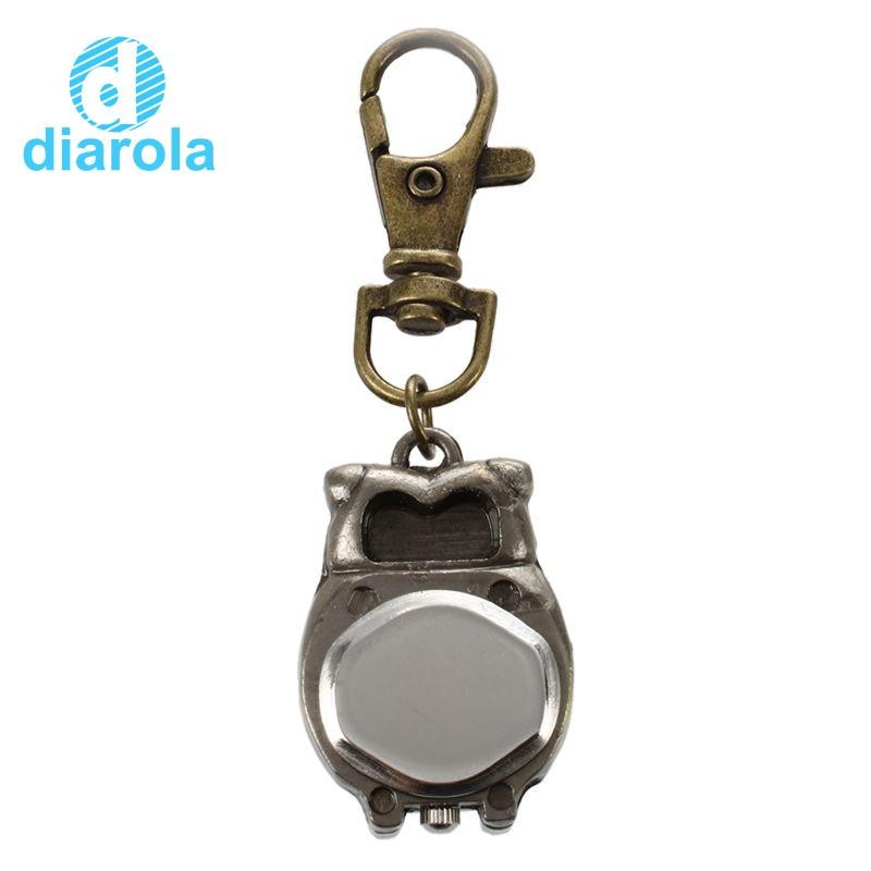 พวงกุญแจ นาฬิกา พวงกุญแจ รูปนกฮูก 37X24Mm diarolath