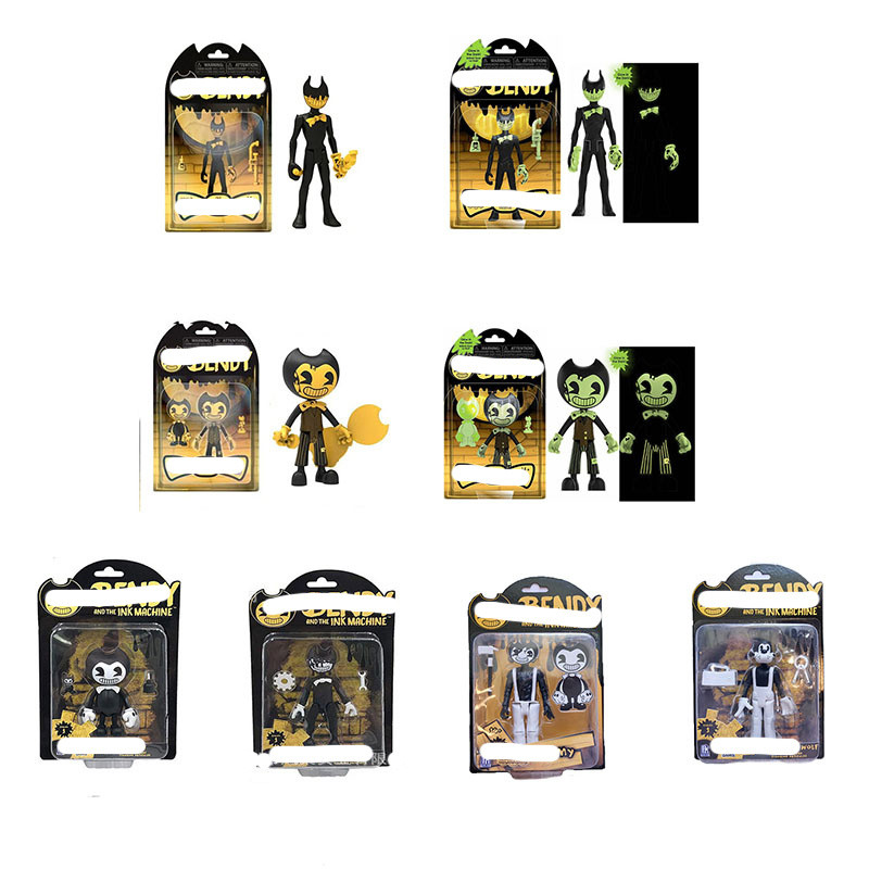 ..Bendy และ Ink Machine สินค้า Bendy Dark Revival Bendy Action Figure รูปของขวัญอินเทรนด์ Play
