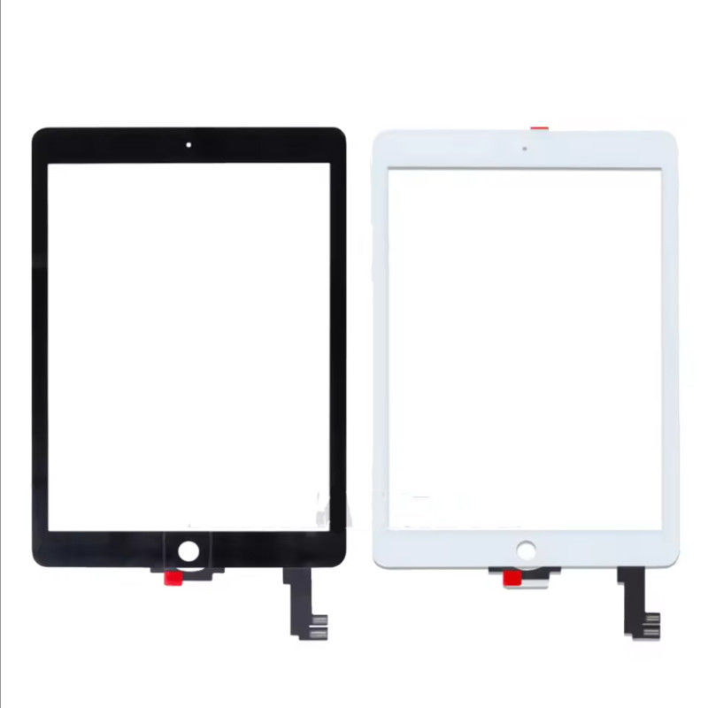หน้าจอสัมผัสสําหรับ iPad Air 2 A1567 A1566 หน้าจอสัมผัสแผง Digitizer กระจกด้านหน้าอะไหล่สําหรับ iPad