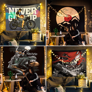 INS ผ้าพื้นหลังแบรนด์แฟชั่นส่วนบุคคลพรมแขวนผ้าสำหรับใช้ในห้อ…