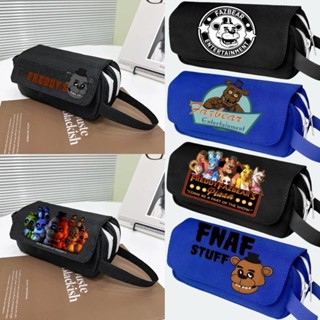 Five Nights At Freddy's กระเป๋าดินสอ ผ้าแคนวาส ขนาดใหญ่ จุขอ…