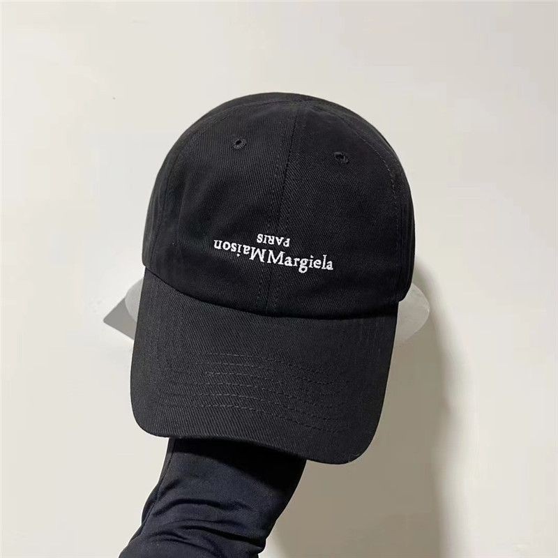 Chrome Hearts หมวกเบสบอลลําลอง ปักลายตัวอักษร Margiela Style 21AW Margiela MM6 สําหรับผู้ชาย และผู้หญิง