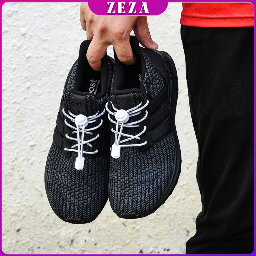 เชือกผูกรองเท้า แบบยืดหยุ่น แบบคลิปล๊อค ความยาว 120cm  shoelaces - รูปที่ 2