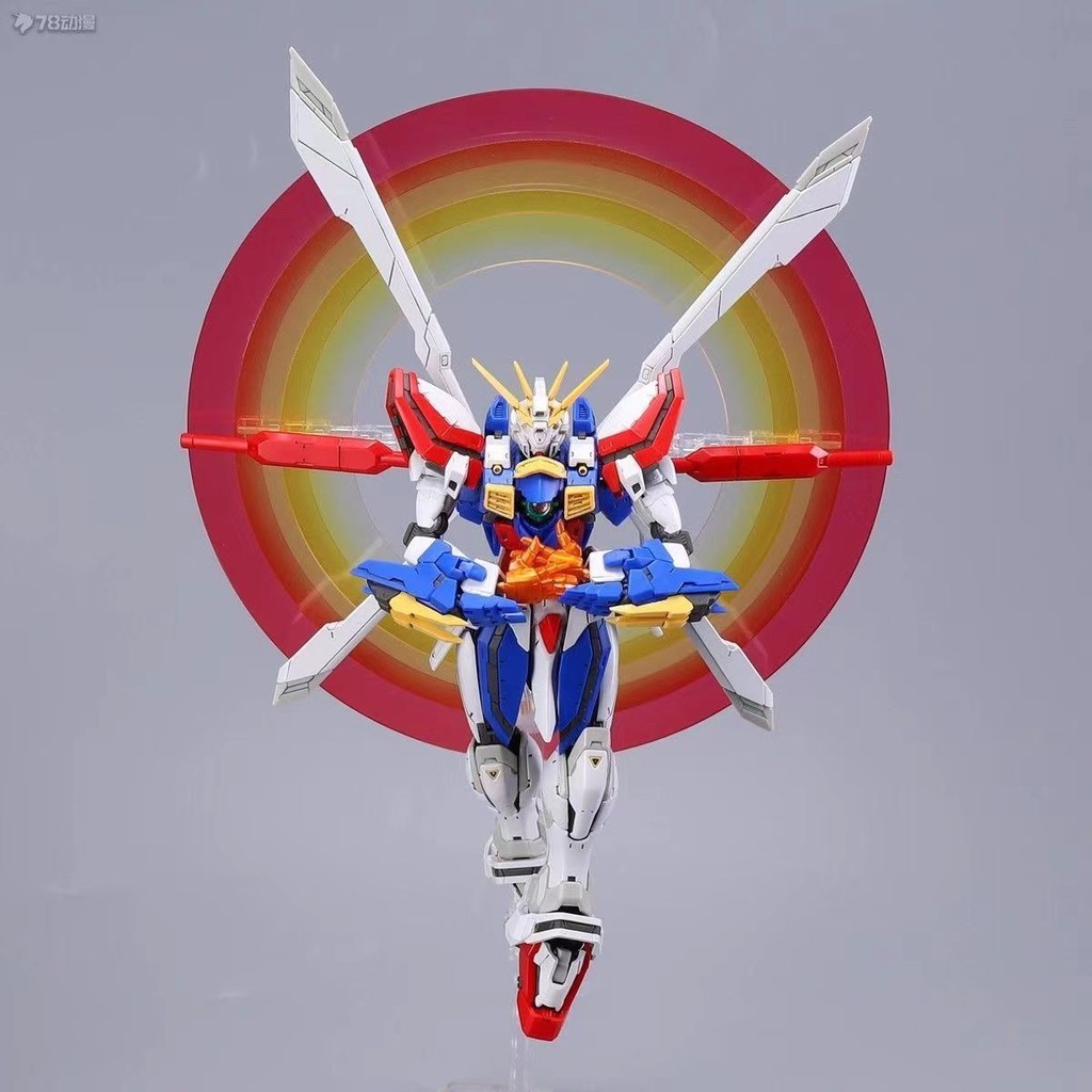God Gundam RG 1/144 GF13-017NJII เครื่องบินรบมือถือ G Gundam Calibarn X-EX01 TR-6 Woundwort Gundam Freedom MGSD ของเล่นประกอบ