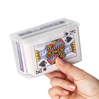 Lun Playing Card Storage Box Organizer Trading Card Collection Card Box Holder