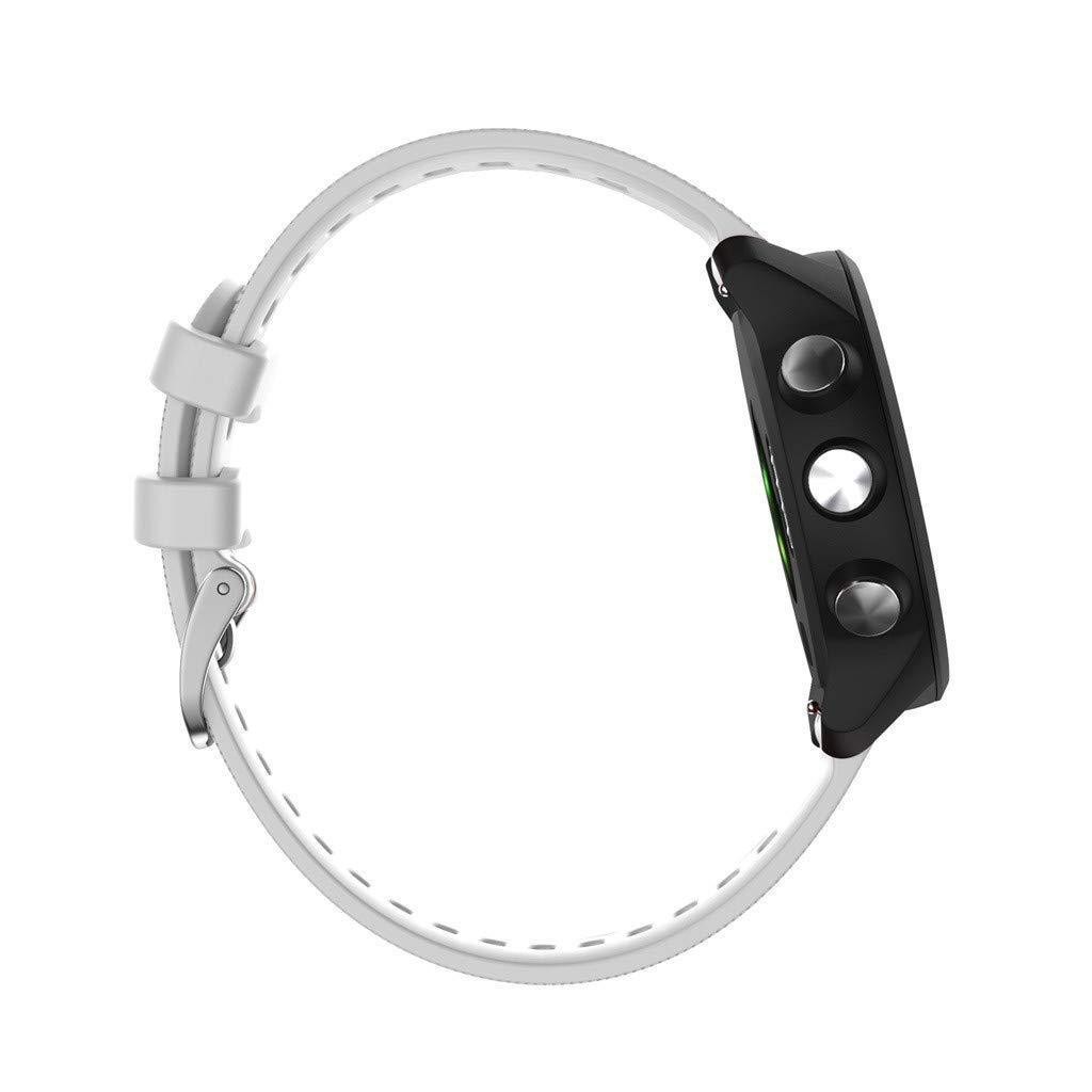 สายนาฬิกาข้อมือซิลิโคน สําหรับ Garmin Forerunner 245 Music 55 645