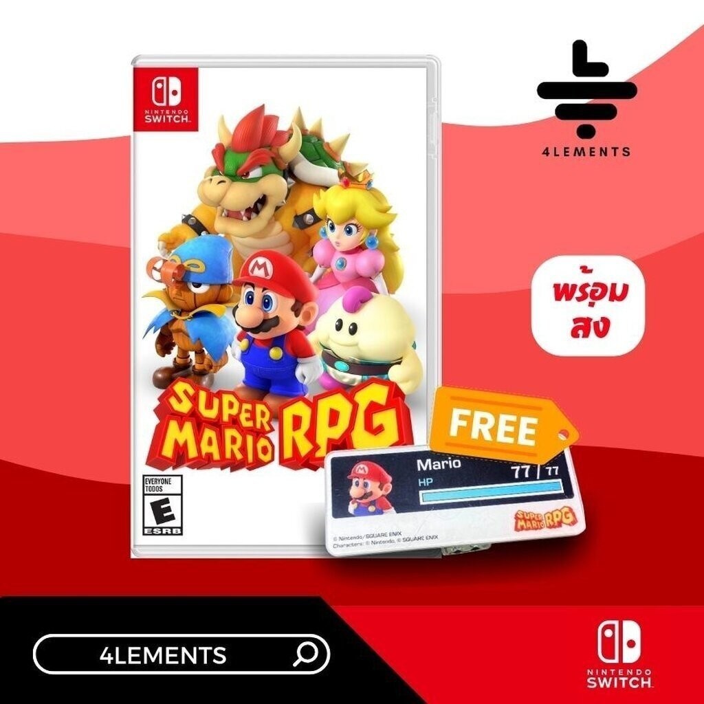 (พร้อมส่ง) SWITCH SUPER MARIO RPG (มือ1)