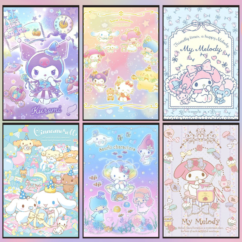 พร้อมส่ง 【Sanrio】jigsaw puzzle-จิ๊กซอว์-300-1000-ชิ้น- ชิ้นของเด็ก จิ๊กซอว์ไม้ 1000 ว์ 1000 สำหรับผู้ใหญ่ ว์ 500 ชิ้น 126-3-5 ว์ 1000 สำหรับ ผู้ใหญ่ ตัวต่อจิ๊กซอว์ ว์ การ์ตูน