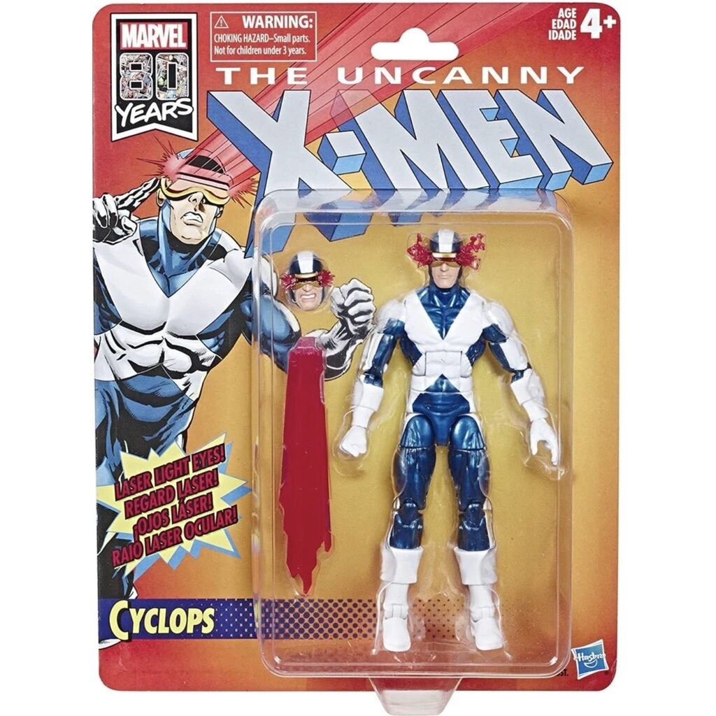Hasbro Marvel Legends Retro Series X-Men : Cyclops 6-inch Figure ฮาสโบร มาร์เวล เลเจนด์ ซีรี่ย์ส หุ่