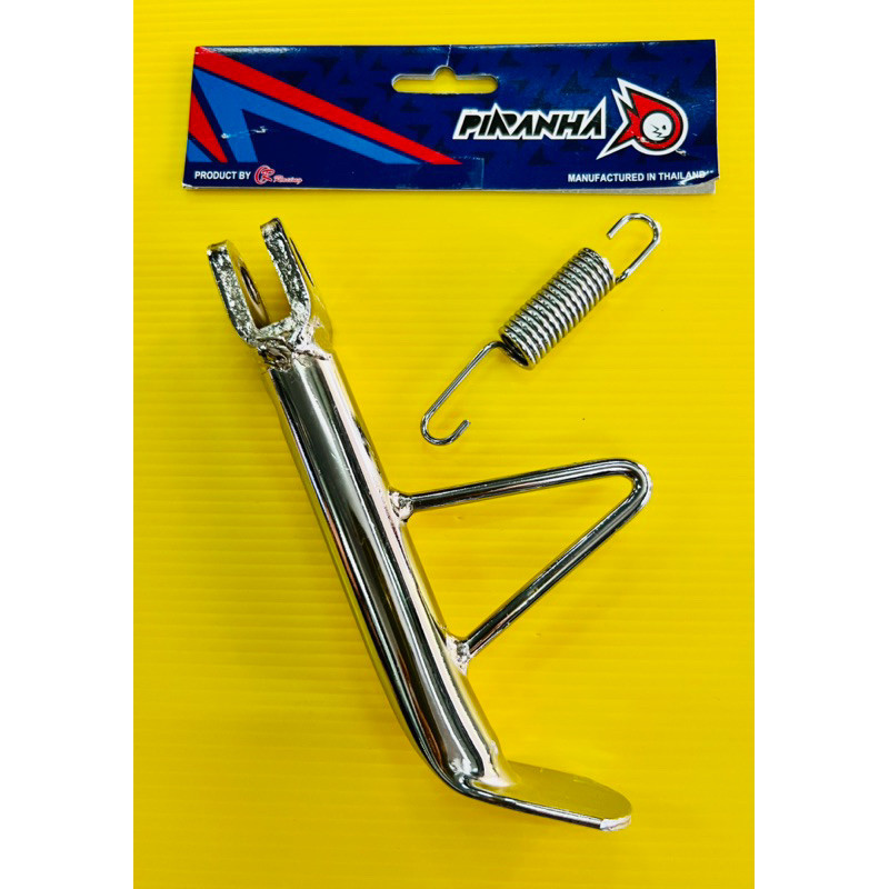 ขาตั้งเดี่ยว Wave ,Wave110i ,Wave110 ,Wave125 ยาว16ซม. ชุบโครเมียม แบบโหลดพร้อมสปริง อย่างดี(TON) ขา