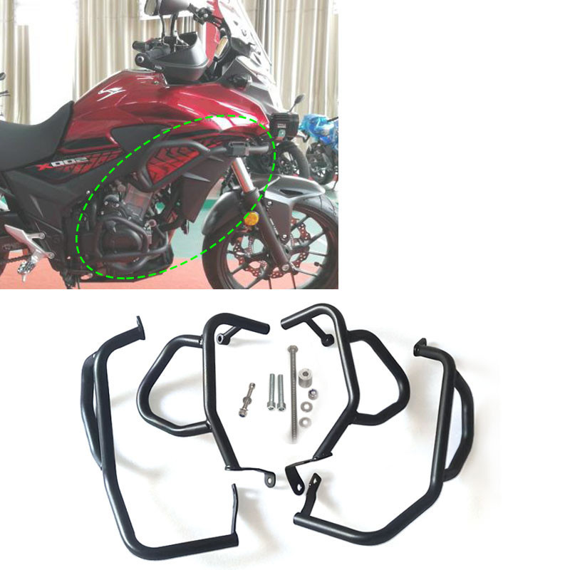 EG For Honda CB500X CB400X 2013-2018 Motorcycle Highway Crash Bar Engine Guard Bumper Stunt Cage Falling Protection CB 5