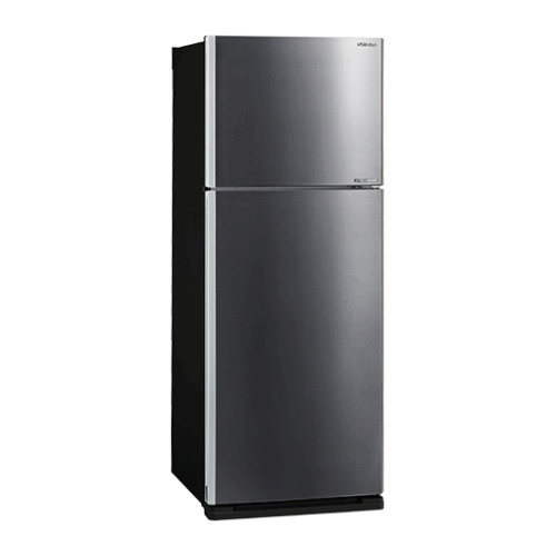 SHARP ตู้เย็น 2 ประตู Inverter รุ่น SJ-X410T-DS ขนาด 14.4 คิว สีเงินเข้ม