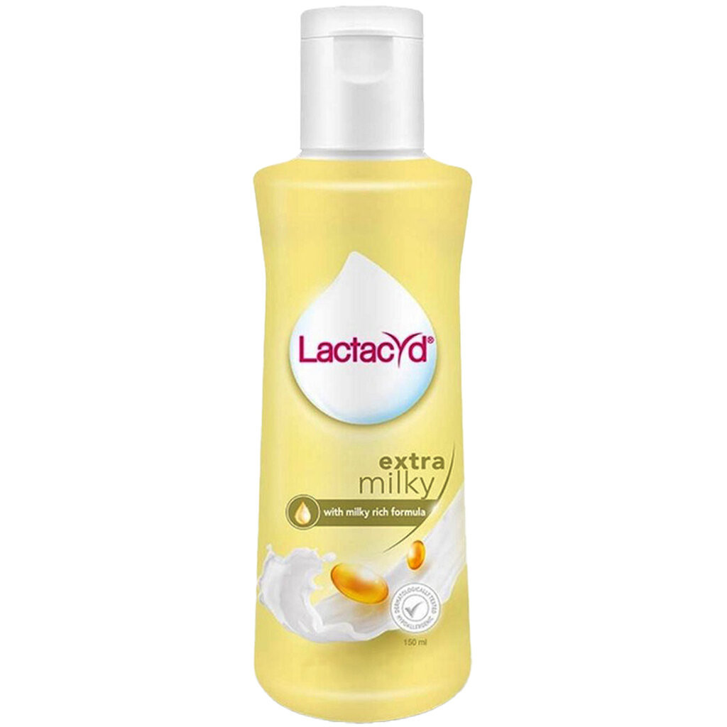 LeeMart น้ำยาล้าง จุดซ่อนเร้น แลคตาซิส Lactacyd 150ML ล้างเฉพาะจุด สำหรับผู้หญิง ขวดใหญ่ สีเหลือง เฟมินิ เอ็กตร้า มิล...