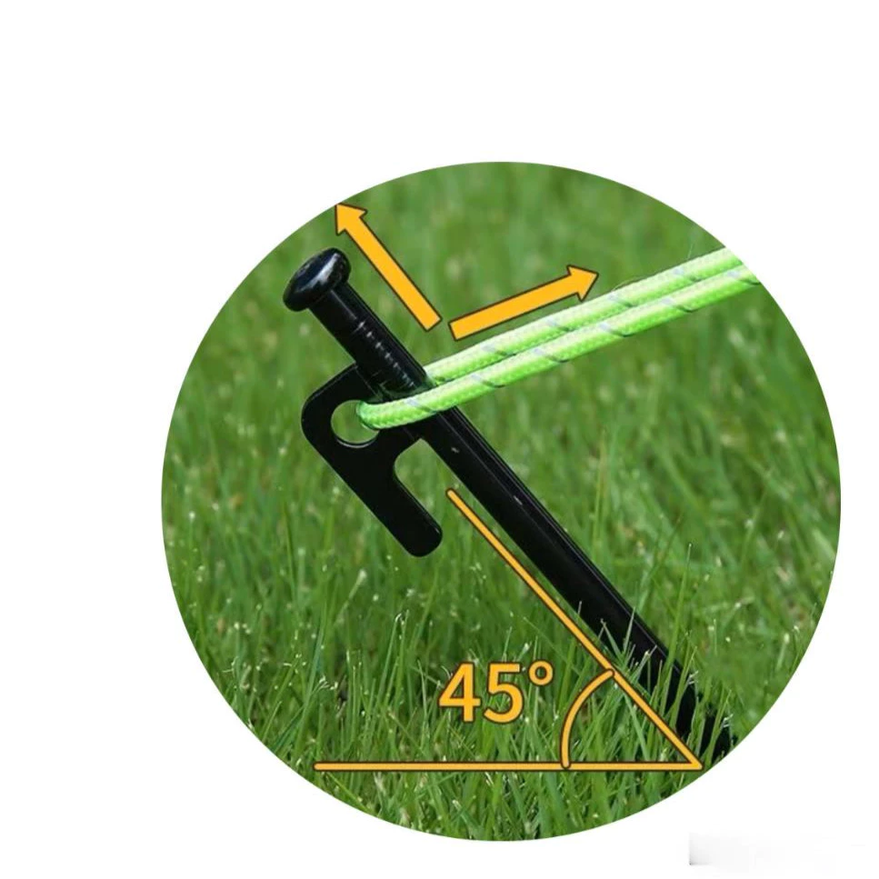สมอบกเหล็กหล่อ 20cm 25cm 30cm 40cm สำหรับกางเต็นท์ thumbnail 6