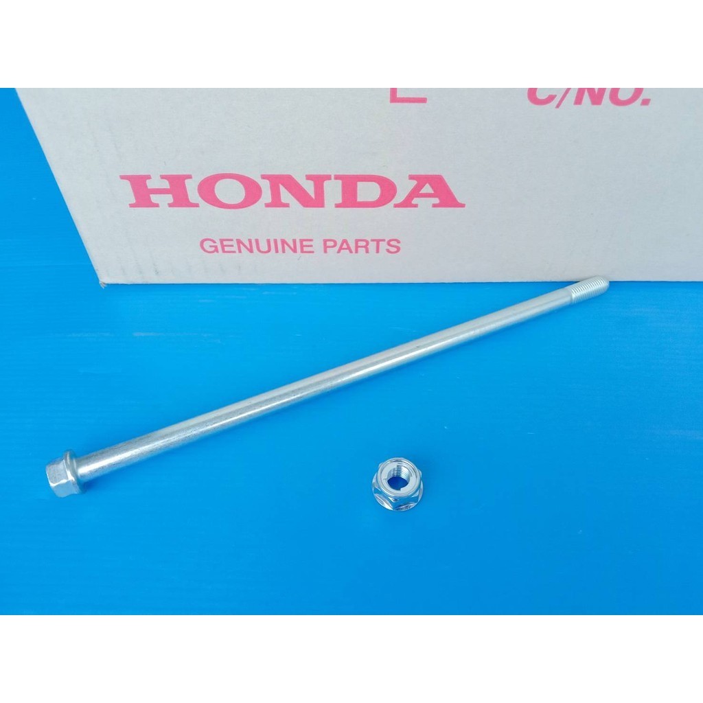 90105-K0R-V00/90304-KGH-901เพลาหูยึดเครื่องยนต์(10×255)พร้อมน็อต(10มม.)แท้HONDA  PCX160,ADV160/รวม2ชิ้น1ชุด