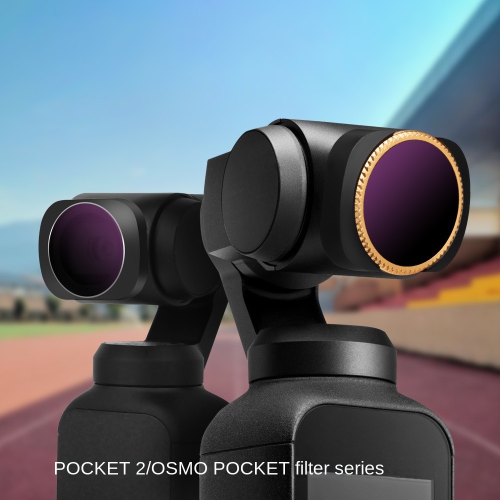 Sunnylife อุปกรณ์เสริมกล้อง ฟิลเตอร์ สําหรับ DJI POCKET 2 POCKET DJI OSMO POCKET CPL ND-PL